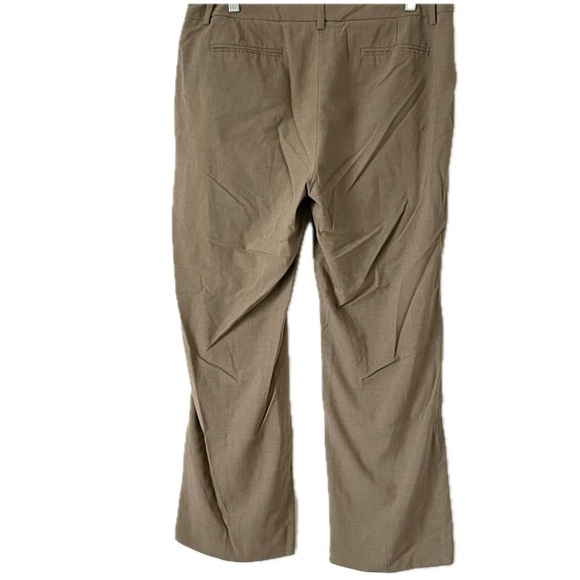 Halogen Nordstrom Taylor Fit Tan Suiting Pants Career Women’s Size 12P 12 Petite - Picture 2 of 8